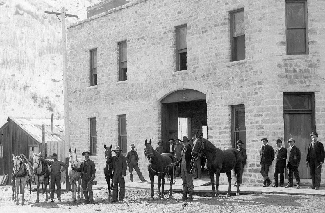 Historic photo of the Transfer Warehouse